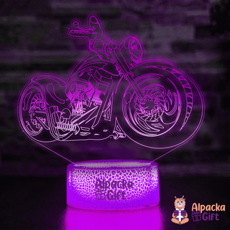 Lampă 3D - Motocicletă 6 [3]