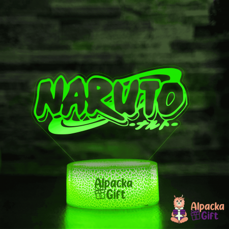 Lampă 3D - Logo Naruto [1]
