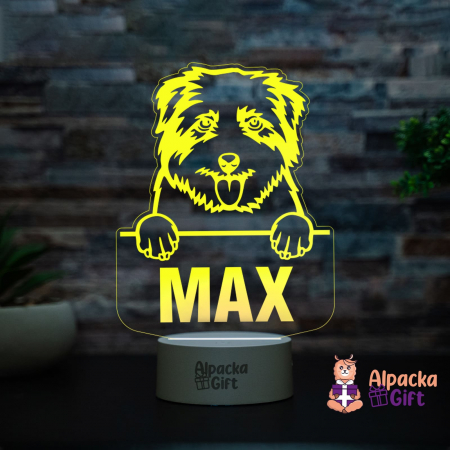 Lampă 3D Norfolk Terrier [3]