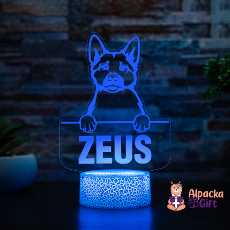 Lampă 3D - Norwegian Buhund [1]
