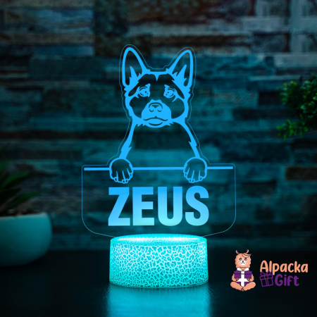 Lampă 3D - Norwegian Buhund [3]