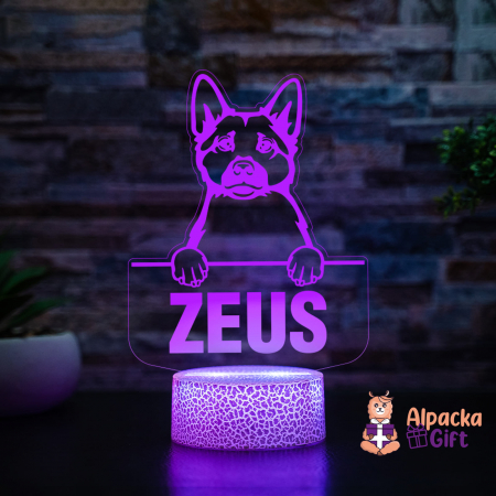 Lampă 3D - Norwegian Buhund [4]