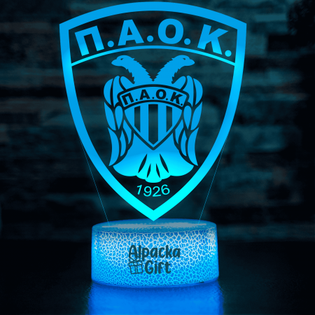 Fotbal - Lampa 3D - PAOK Salonic