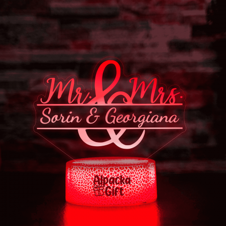 Lampă 3D - Mr.&Mrs. [1]
