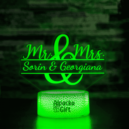 Lampă 3D - Mr.&Mrs. [4]
