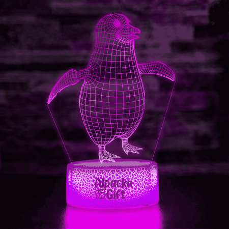 Lampă 3D Pinguin [3]