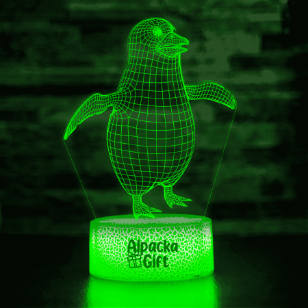 Lampi 3D Animale - Lampă 3D Pinguin