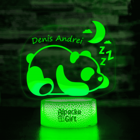 Pentru copii - Lampă 3D - Panda
