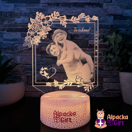 Lampă 3D - Ramă Foto 3 [5]