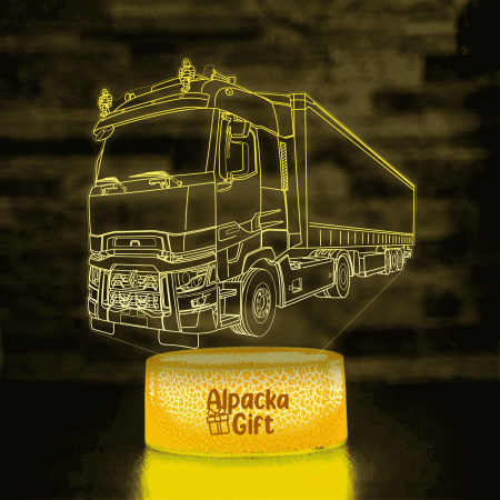 Lampă 3D Renault - Camion [1]