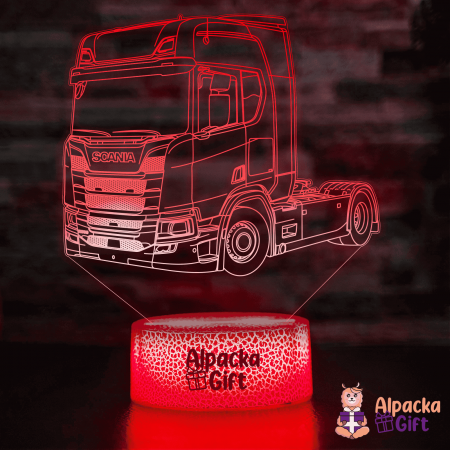 Lampă 3D - Cap Tractor [1]