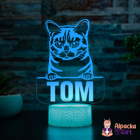 Rase De Pisici - Lampă - 3D