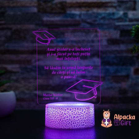 Lampa 3D Sfarsit An Scolar 1 [2]