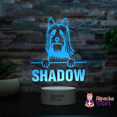 Lampă 3D Silky Terrier [0]