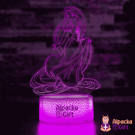 Pentru copii - Lampa 3D - Elsa