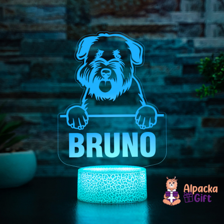 Lampa 3D Soft Coated Wheaten Terriers [1]