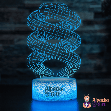 Lampă 3D - Spirală [4]