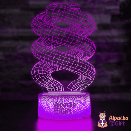 Lămpi 3D - Lampă 3D - Spirală