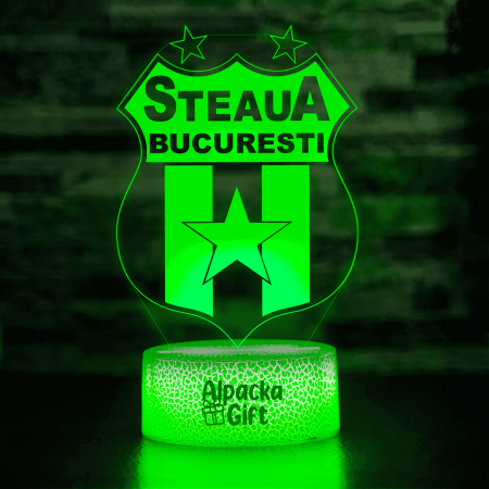 Lampă 3D Steaua București [4]