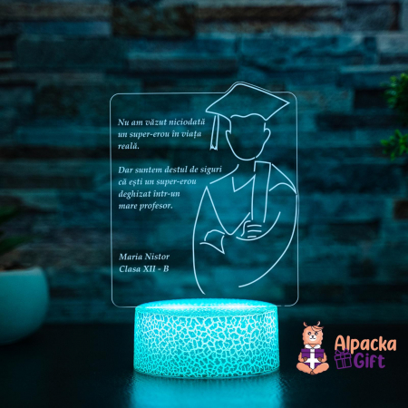 Pentru Profesori - Lampa 3D Student