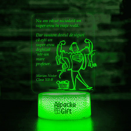 Lampa 3D Super Profesor [4]