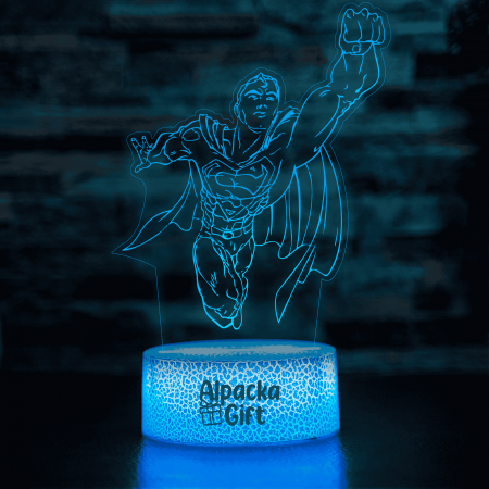 Lampi 3D Diverse - Lampa 3D - Superman 2