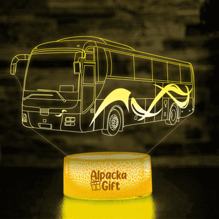 Lampă 3D - Autocar [2]