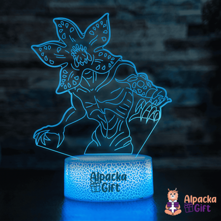 Personaje si Supereroi - Lampă 3D - Demogorgon