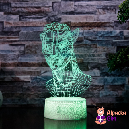 Personaje si Supereroi - Lampă 3D - Avatar