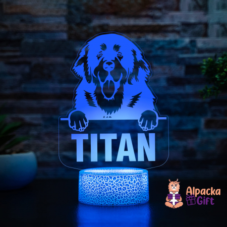 Lampă 3D Tibetan Mastiffs [2]