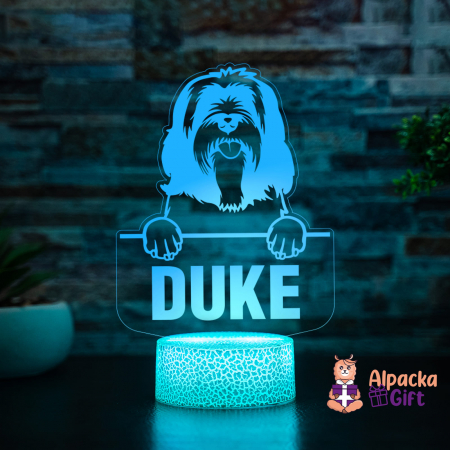 Lampă 3D Tibetan Terrier [4]