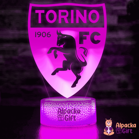 Fotbal - Lampa 3D - Torino
