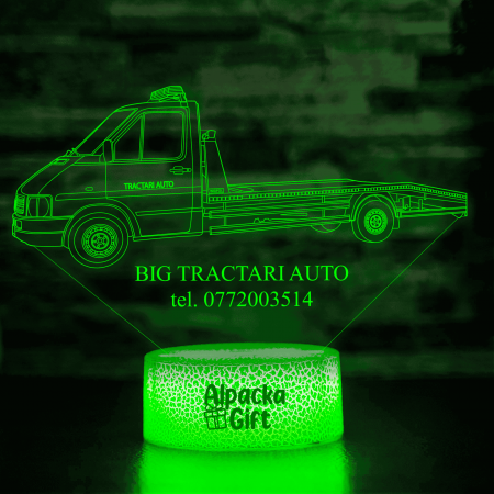 Lampă 3D - Tractări Auto [4]