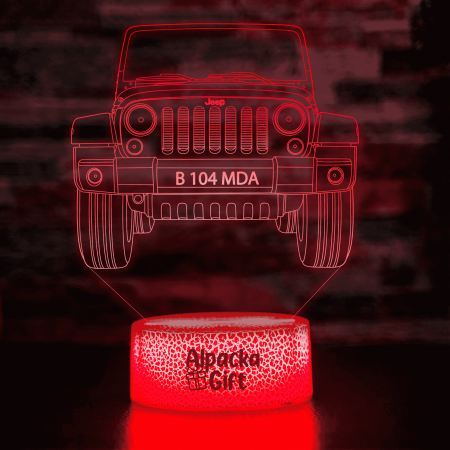 Lampă 3D - Jeep [3]