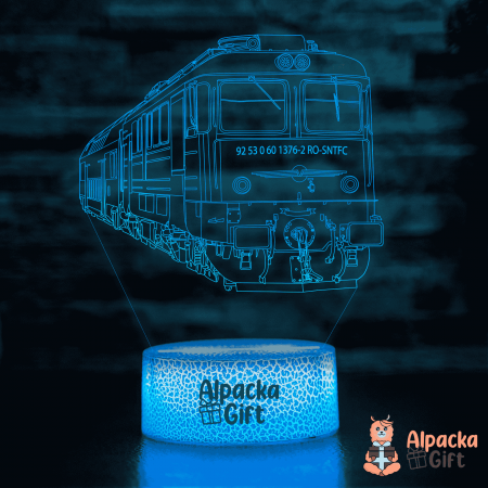 Lămpi 3D - Lampă 3D - Tren 2
