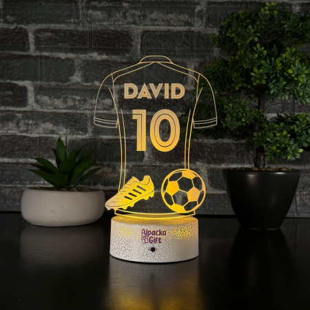 Lampă 3D - Tricou de Fotbal [1]