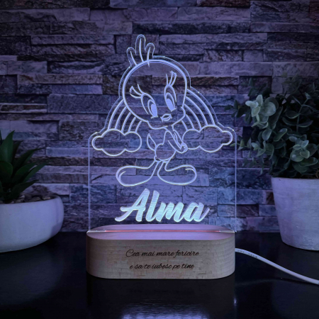 Lampă 3D - Tweety [1]