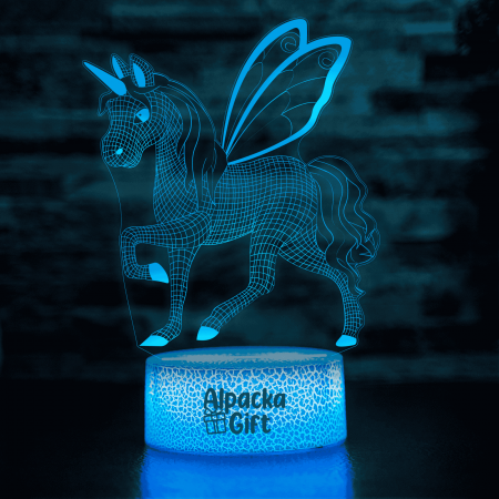 Lampi 3D Animale - Lampă 3D Unicorn
