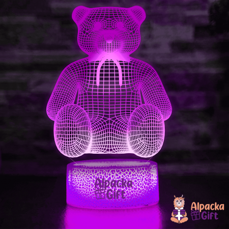 Lampă 3D Ursuleț [3]