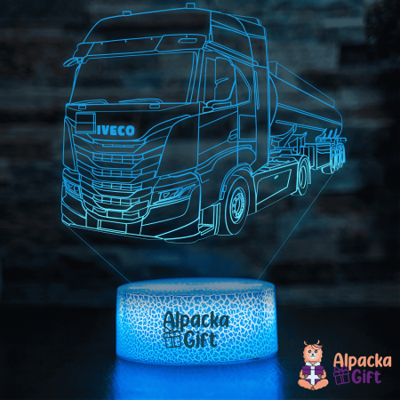 Pentru Meserii - Lampă 3D - Iveco Cisterna