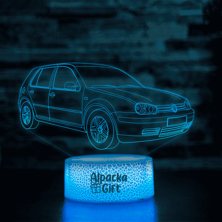 Lampă 3D - VW Golf 4 [1]