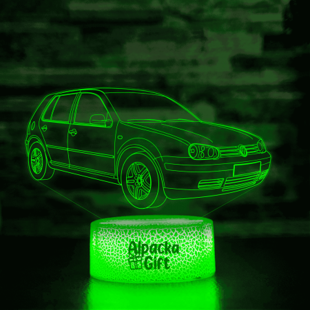Lampă 3D - VW Golf 4 [4]