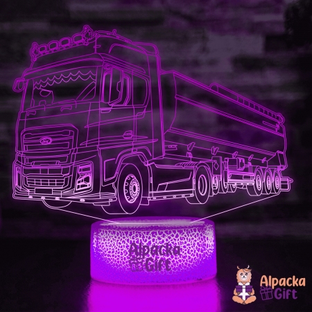 Pentru Meserii - Lampă 3D Ford F500 - Camion