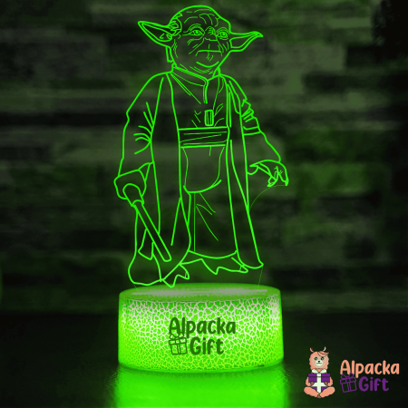 Lampă 3D Yoda 2 [4]