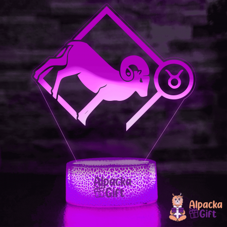 Horoscop - Lampă 3D - Zodia Berbec 2