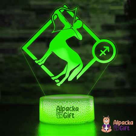 Lampă 3D Zodia Săgetător2 [1]