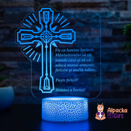 Lampă 3D - Cruce 2 [1]