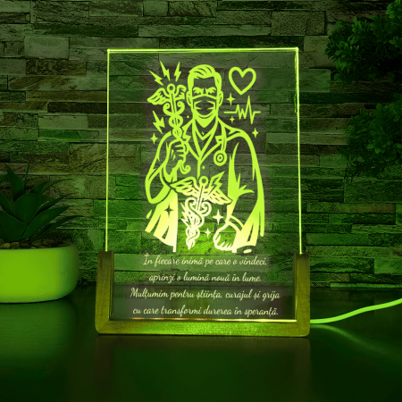 Doctori/Personal Medical - Lampă LED - Super Doctor