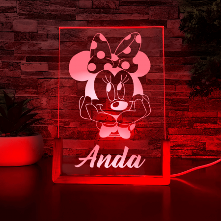 Lampa LED - Minnie Mouse [1]