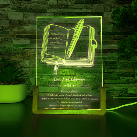 Lampa LED - Carte cu pix [3]